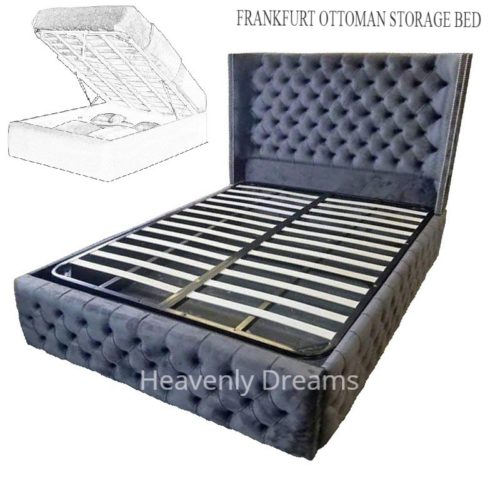 Frankfurt Ottoman Gaslift storage beds