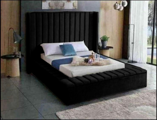 Black Fabric Swatch
